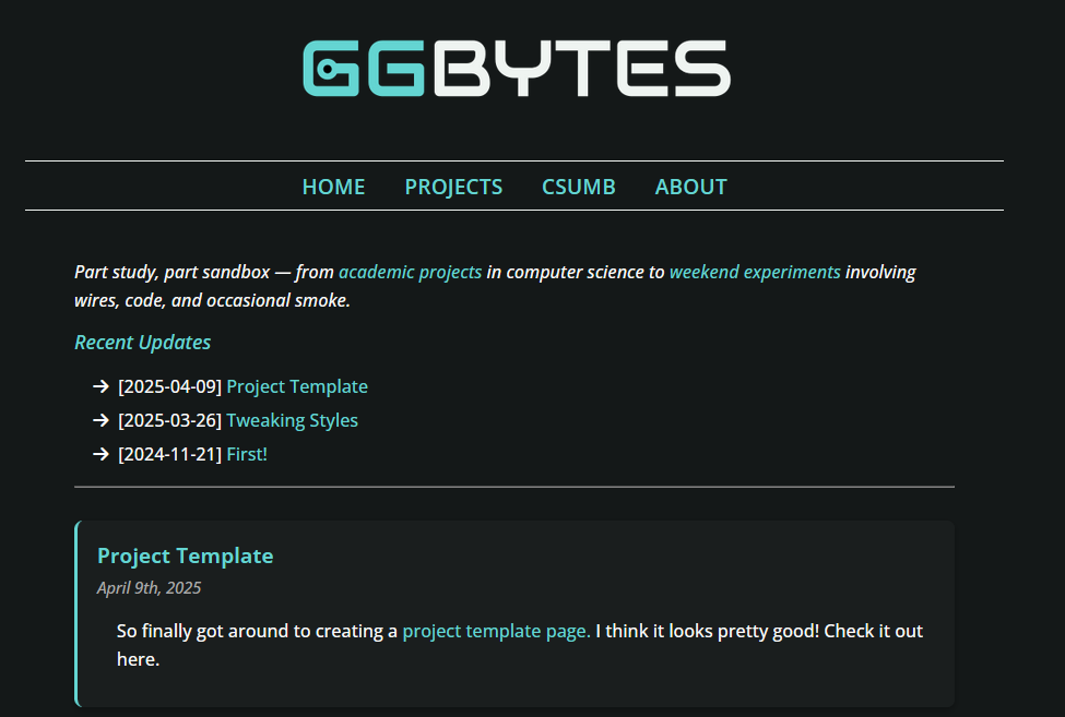 Gary Gigabytes Website Hero
