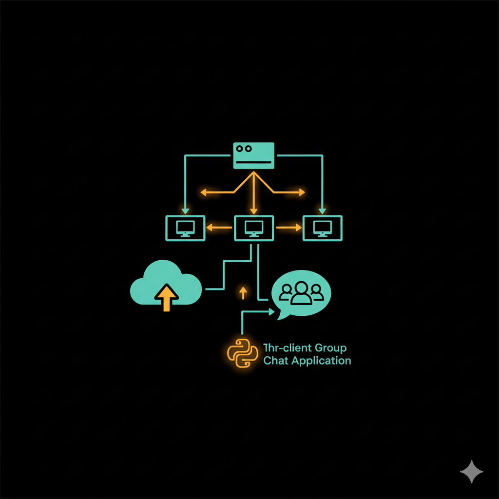 Multi-Router Virtual Network and Group Chat Application